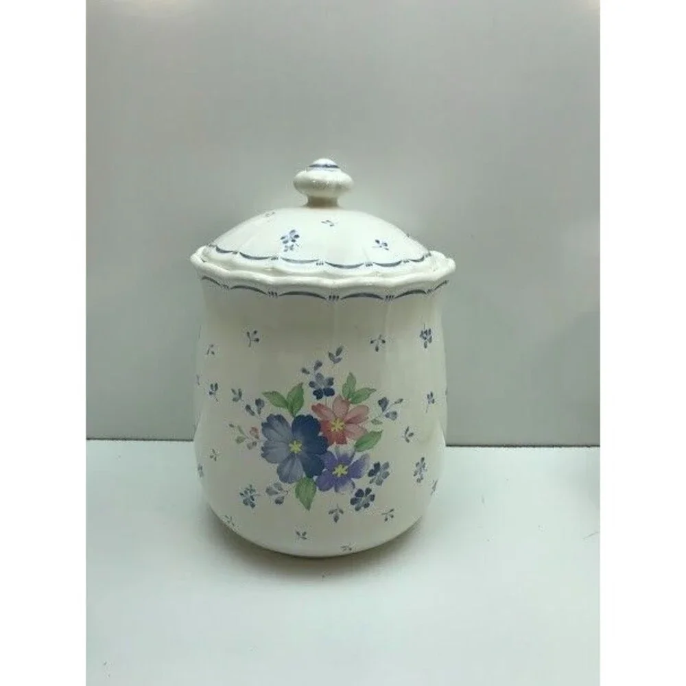 Nikko Provincial Designs Dauphine 80's 7 piece Cannisters Set